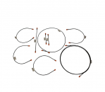 Brake Line kit VW Bus T3 05/79-07/83